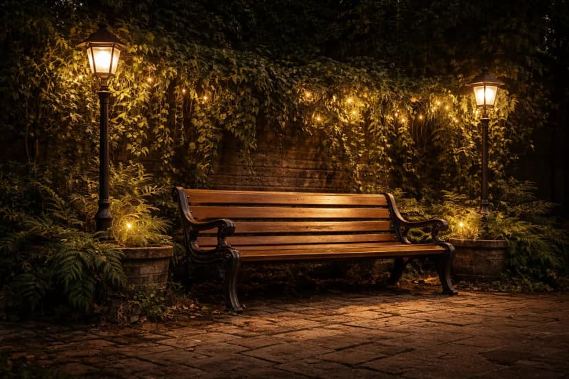 Park in the night